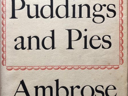 Heath, Ambrose. Good Puddings and Pies. Sale