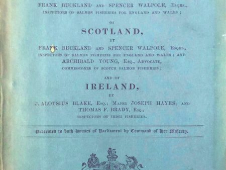 (*NEW ARRIVAL*) (Shellfish) Buckland, Frank, Spencer Walpole, J. A. Blake, et al. Reports of the Crab and Lobster Fisheries of England and Wales, Scotland, and Ireland Cheap