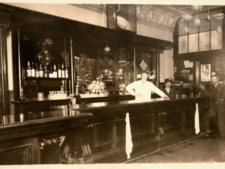 (California - Santa Cruz) Real photo postcard of a bar interior. on Sale