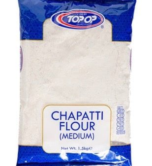 Topop Chapathi Flour Medium 1.5 kg For Sale