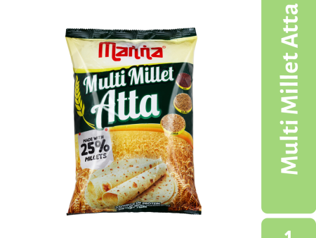 MANNA MULTI MILLET ATTA-1KG For Discount