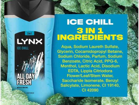 Lynx Ice Chill All Day Fresh  225ml Online now