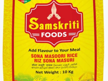 Samskriti sona masoori Rice 10kgs For Discount