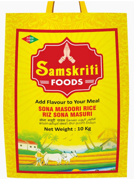 Samskriti sona masoori Rice 10kgs For Discount