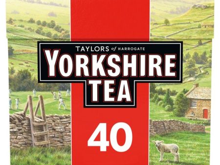 Yorkshire 40 Tea Bags	125G Discount