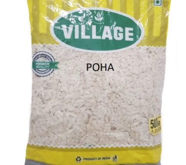 Village Poha Thick 500gms For Discount