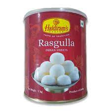 Haldirams Rasgulla Tin 1kg For Discount