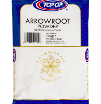 TOPOP Arrowroot Powder -100g Supply