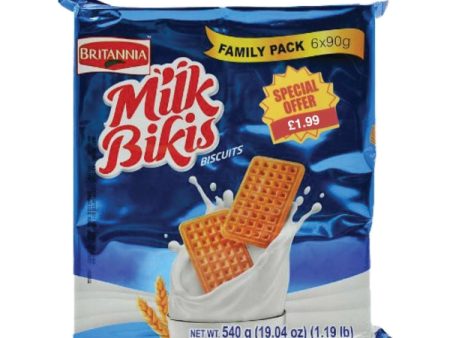 Britannia Milk Bikis (pack of 6) Fashion