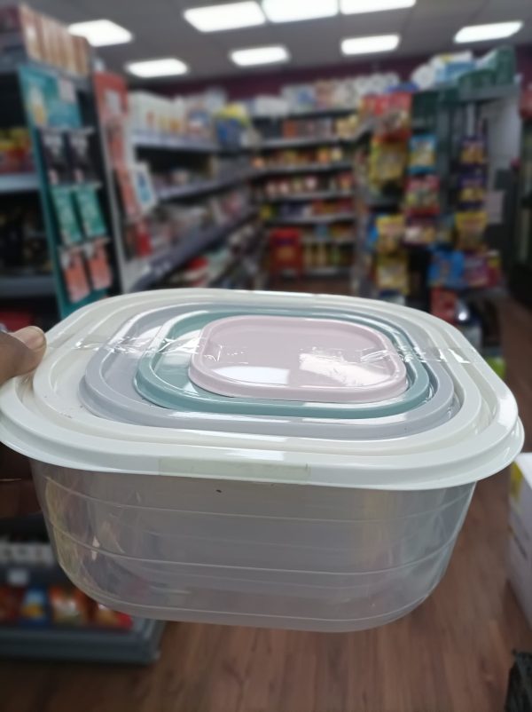 5 PC STORAGE CONTAINERS Hot on Sale