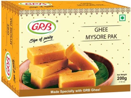 Grb Ghee Mysore Pak 200gms Supply