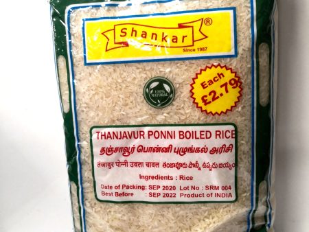 Shankar Thanjavur Ponni Boiled Rice 2kg Fashion