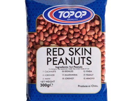 Topop Peanuts Red Skin 300gms Online Hot Sale