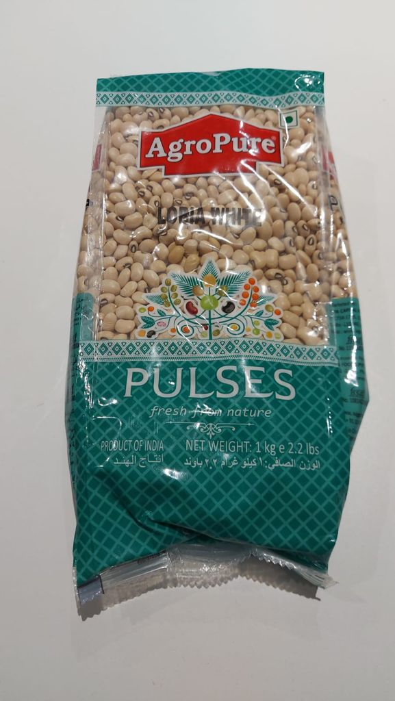 AgroPure Lobia (Black eye beans) 1kg Sale