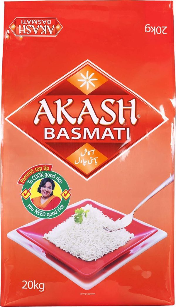 Akash Basmati Rice 20Kg on Sale