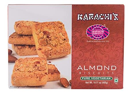 Karachi Bakery Almond Biscuit 400g For Sale