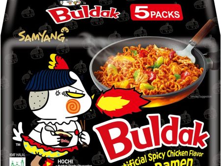 Samyang Hot Chicken Noodles 5pack 700gms For Sale