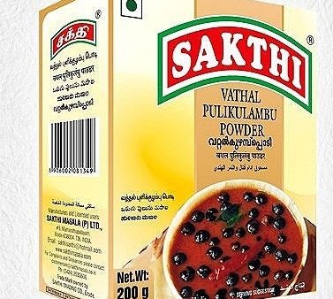 Sakthi Vathal Pulikulambu Powder 200g Fashion