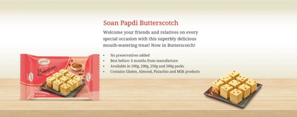 GRB Butter Scotch Soan Papadi 200g Cheap