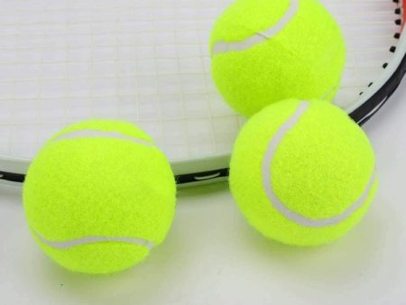 Pack of 3 Best House kids play and Pet Training Tennis Balls, Soft Rubber Tennis Balls Online Sale