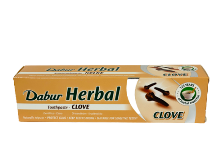 Dabur Herbal Toothpaste Clove 155g Supply