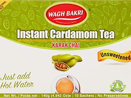 WaghBakri Premix Cardamom Tea 140g Online now