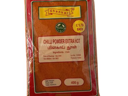 Shankar Chilli Powder Ex Hot 400g Online Hot Sale