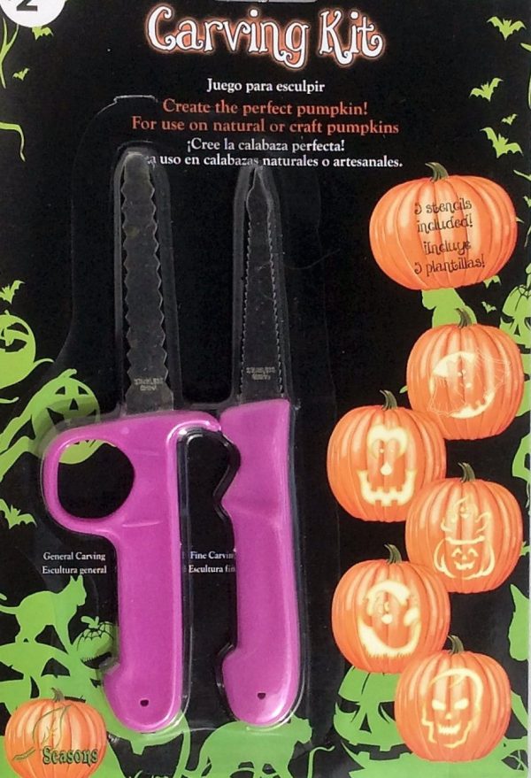 Pumpkin Carving Kit - 5 stencils For Cheap