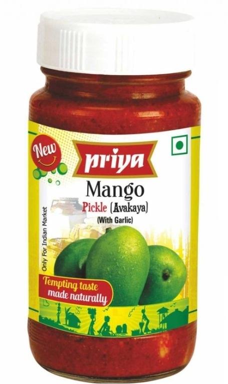 Priya Mango ( Avakaya) 300gms Cheap