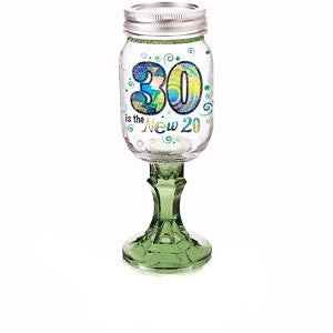 30 Is The New 20 Wine Glass By The Original RedNek Fancy Ware Online Hot Sale