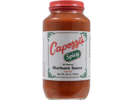 Capozzi s Marinara Sauce - Spicy Fashion