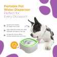 Splash-Free Floating Pet Bowl - Keep Your Floors Dry, Hydrate Your Pets with Ease! Supply