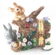 CWC Porcelain Easter Bunny Hinged Trinket Box Hot on Sale