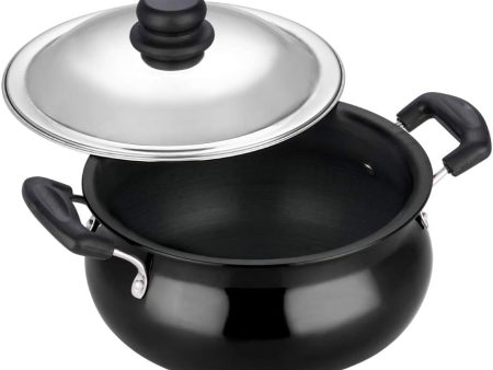 Vinod Hard anodized Handi with Lid 6.5 litre Online