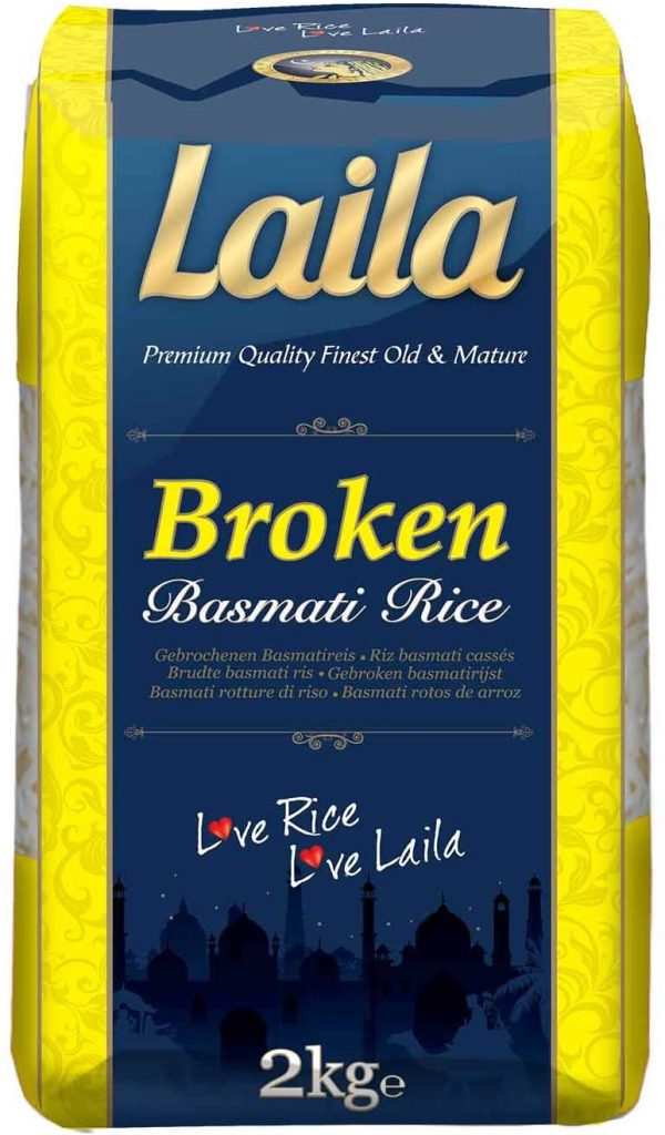 Laila Broken Basmati Rice 2Kg Online now