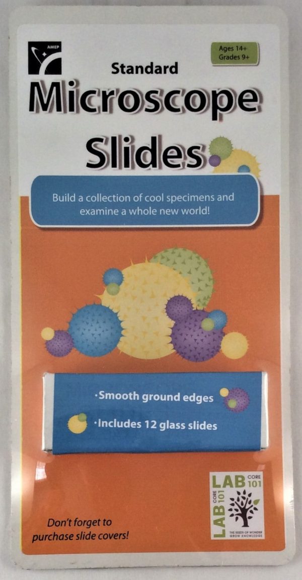 Standard Microscope Slides - Set of 12 Online