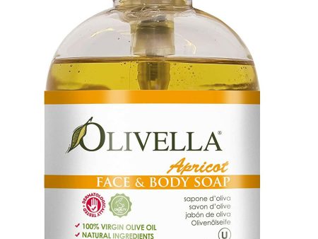 Olivella F&B Liq Soap Apricot 16.9 Oz For Cheap