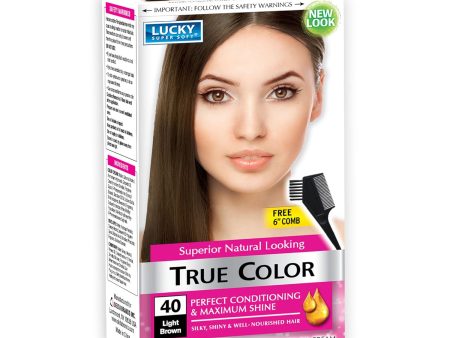 Lucky Super Soft Women s Hair Color, Light Brown For Cheap