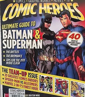 Superhero Comic Heroes Magazine Issue #21 Discount