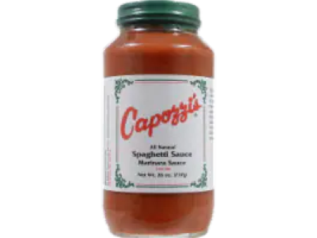 Capozzi s Spaghetti Sauce - Marinara Sauce Hot on Sale