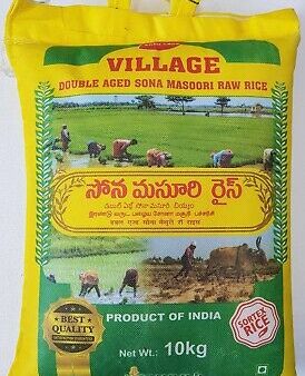 Village  Sona Masoori Fine Rice 10kgs Sale