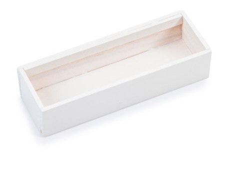 Timeless Minis - Window Box - Wood - White - 3.5 x .8125 inches Discount