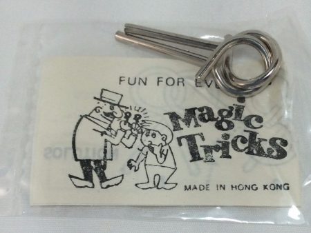 Magic Tricks, Wire Puzzle Game Card, No. 1593 - NEW For Sale