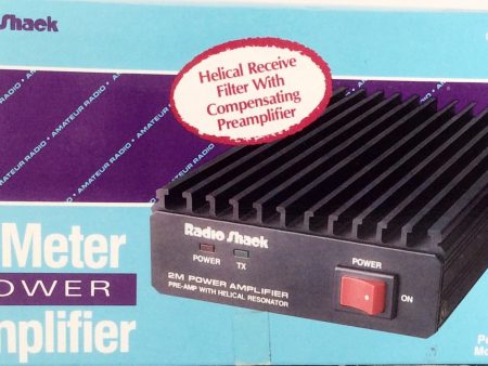 RadioShack HTA-20, 2-Meter Power Amplifier #19-1122 Hot on Sale