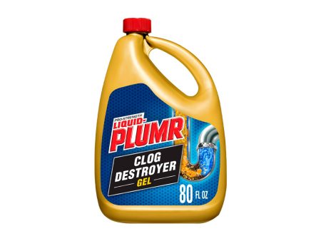 Liquid-Plumr Pro-Strength, Liquid Drain Cleaner - 80 oz Online Sale