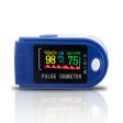 Fingertip Pulse Oximeter - Accurate Blood Oxygen Saturation Monitor  (Royal Blue) Fashion