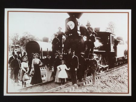 First Train To Grand Canyon 1901 Postcard Cheap