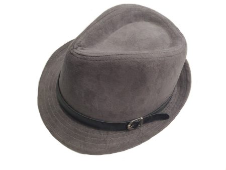 Authentic Ecuador Gray Fedora Hat Fashion