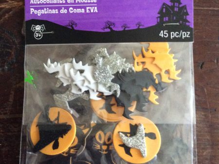 Creatology Halloween Foam Stickers Set of 45 Pieces For Cheap