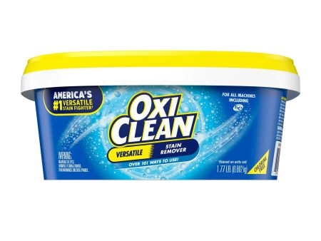 OxiClean Versatile Stain Remover Powder, 1.77 lb. Online Sale